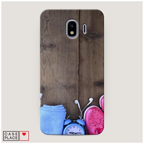 фото Чехол пластиковый samsung galaxy j4 спортивный набор case place