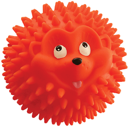 Мячик для собак Зооник Мяч-ежик №10 (16428) красный