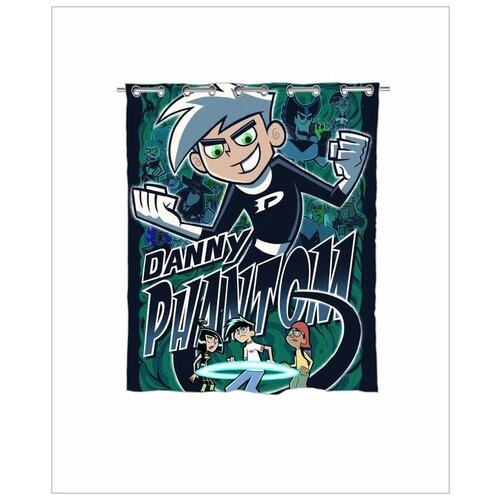 фото Штора в ванную дэнни-призрак, danny phantom №4, goodbrelok