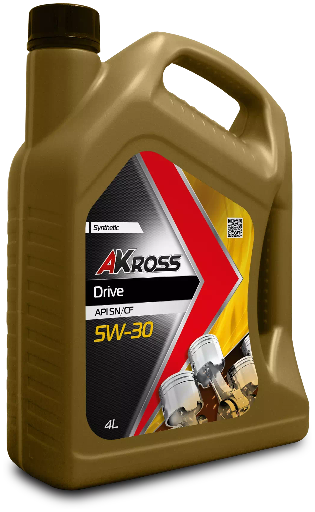 Масло моторное AKross Drive 5W-30 4 л синт.