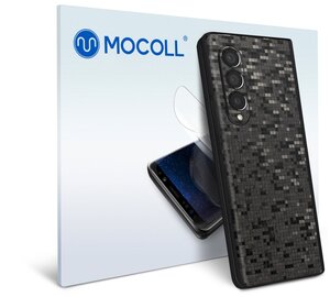 Фото Пленка защитная MOCOLL для задней панели Samsung Galaxy Z Fold 3 Тень тетрис