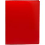 Папка на 2-х кольцах Buro -ECB0420/2RRED A4 пластик 0.5мм красный - изображение