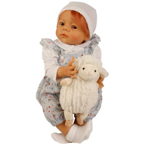 Купить Кукла Schildkrot Colette von Karola Wegerich (Шильдкрет Колетт с овечкой от Карола Вегерич)