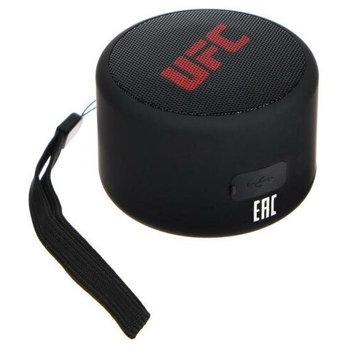 Портативная колонка Red Line UFC BS-07, 1200мАч, Bluetooth 5.0, черный 5306714 портативная акустика red line bs 05 3 вт синий