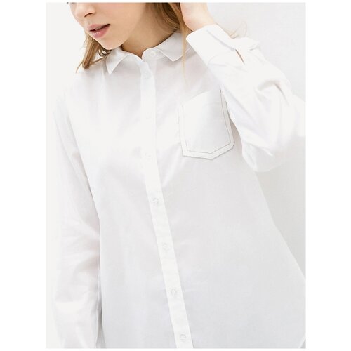 фото Рубашка baon, размер l, white