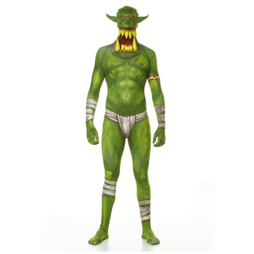 фото Морф- костюм зеленый орк (7294), 165-180 см. morphcostumes