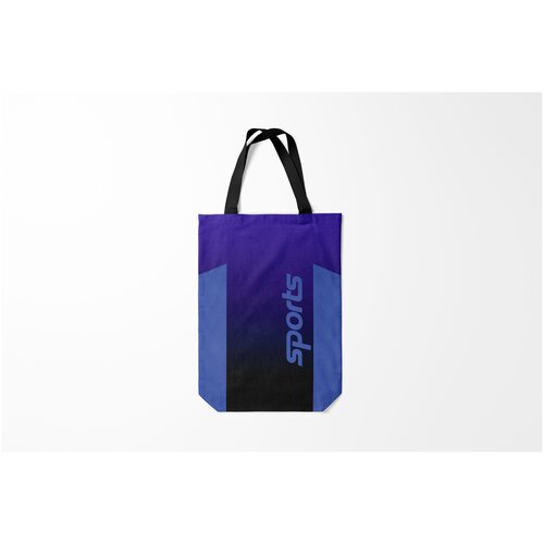 фото Сумка-шоппер / 31х42 см / разное спортивное / спорт burnettie