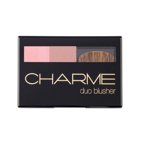 Charme Румяна двухцветные Duo Blusher, Коричневая камея