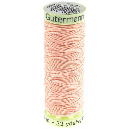 Нитки для отстрочки Gutermann, 100%полиэстер, 30м, (0165), 1шт