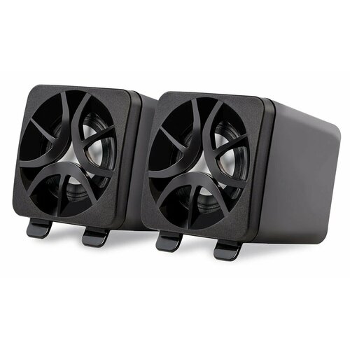 Мультимедийные стерео колонки 20 SmartBuy ONE мощность 3Вт питание от USB черный 51200₽