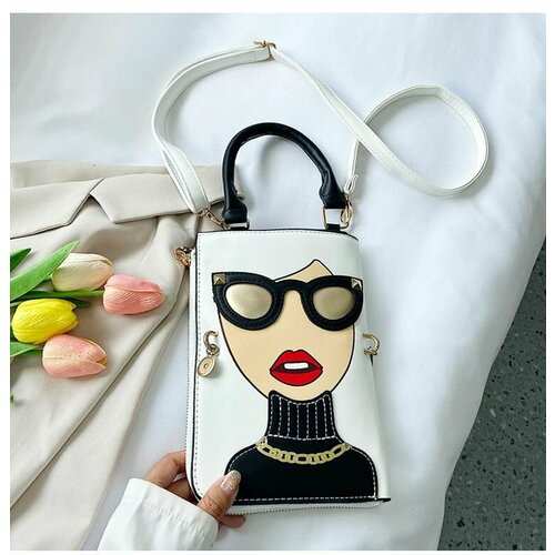 Сумка кросс-боди , белый