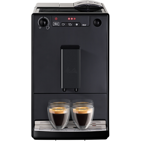 Кофемашина Melitta Caffeo E 950-322 Solo чистый черный