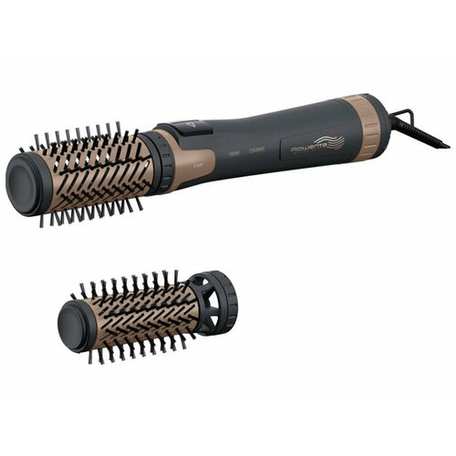 Фен-щетка Rowenta Brush Activ 1000 Вт Dunes CF9528F0 серыйкоричневый 529000₽