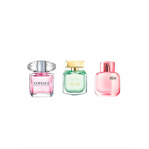 Versace Bright Crystal, Antonio Banderas Queen of Seduction, Lacoste L.12.12 Pour Elle Sparkling 3 по 2 мл