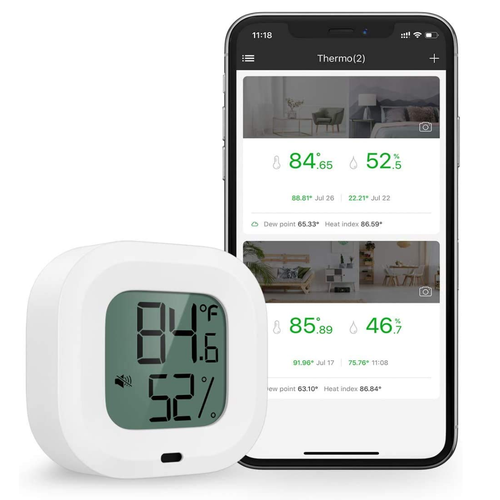 Цифровой датчик термометр-гигрометр с ЖК-дисплеем и Bluetooth 149000₽