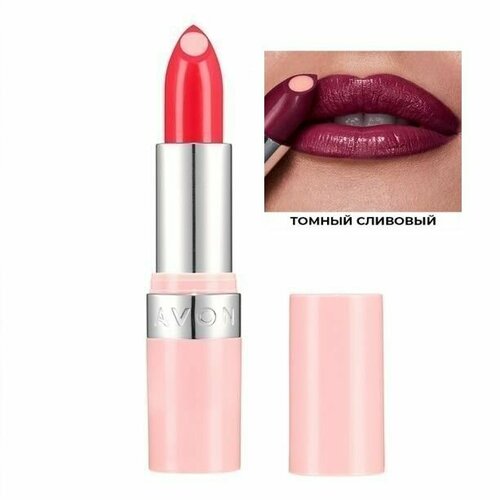 AVON Кремовая помада с гиалуроновой кислотой, Томный сливовый/Burgundy