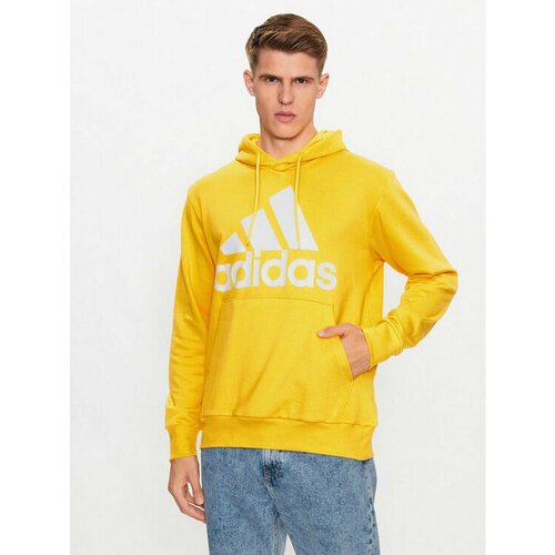 Худи adidas, размер L [INT], желтый толстовка reebok identity french terry logo pullover hoodie xsдля мужчин