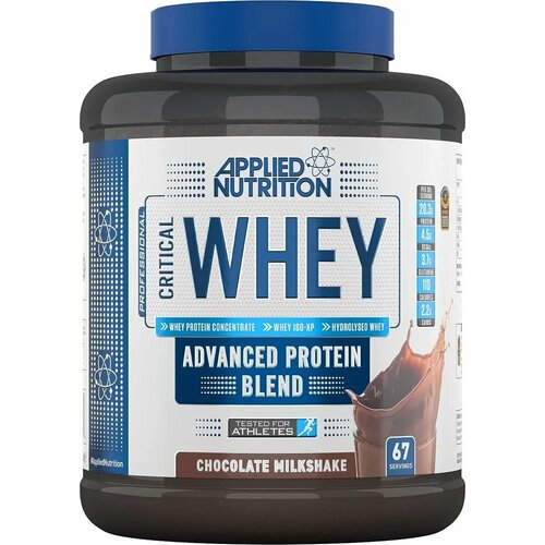 Applied Nutrition Critical Whey 2000g (CHOCOLATE) applied nutrition critical oats chocolate 1 piece