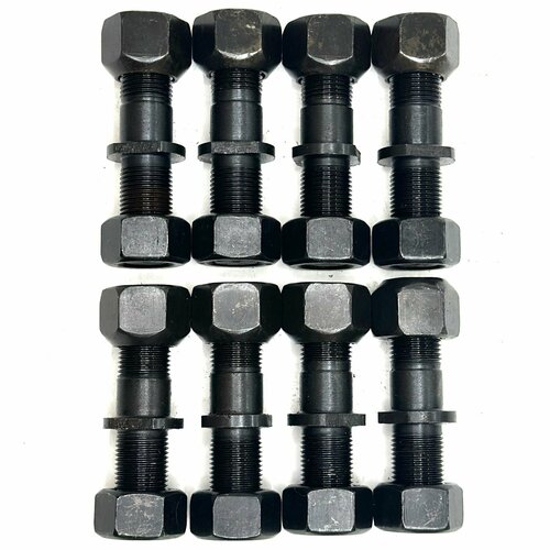 Шпилька 2ПТС-4 8 шт Правая 18х15 ступицы в сборе с гайками для тракторного прицепа 1250₽