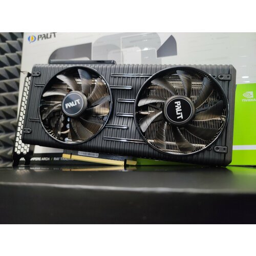 PCI-e nVidia GeForce RTX 3060 dual 12Gb GDDR6 192bit PALIT 4928500₽
