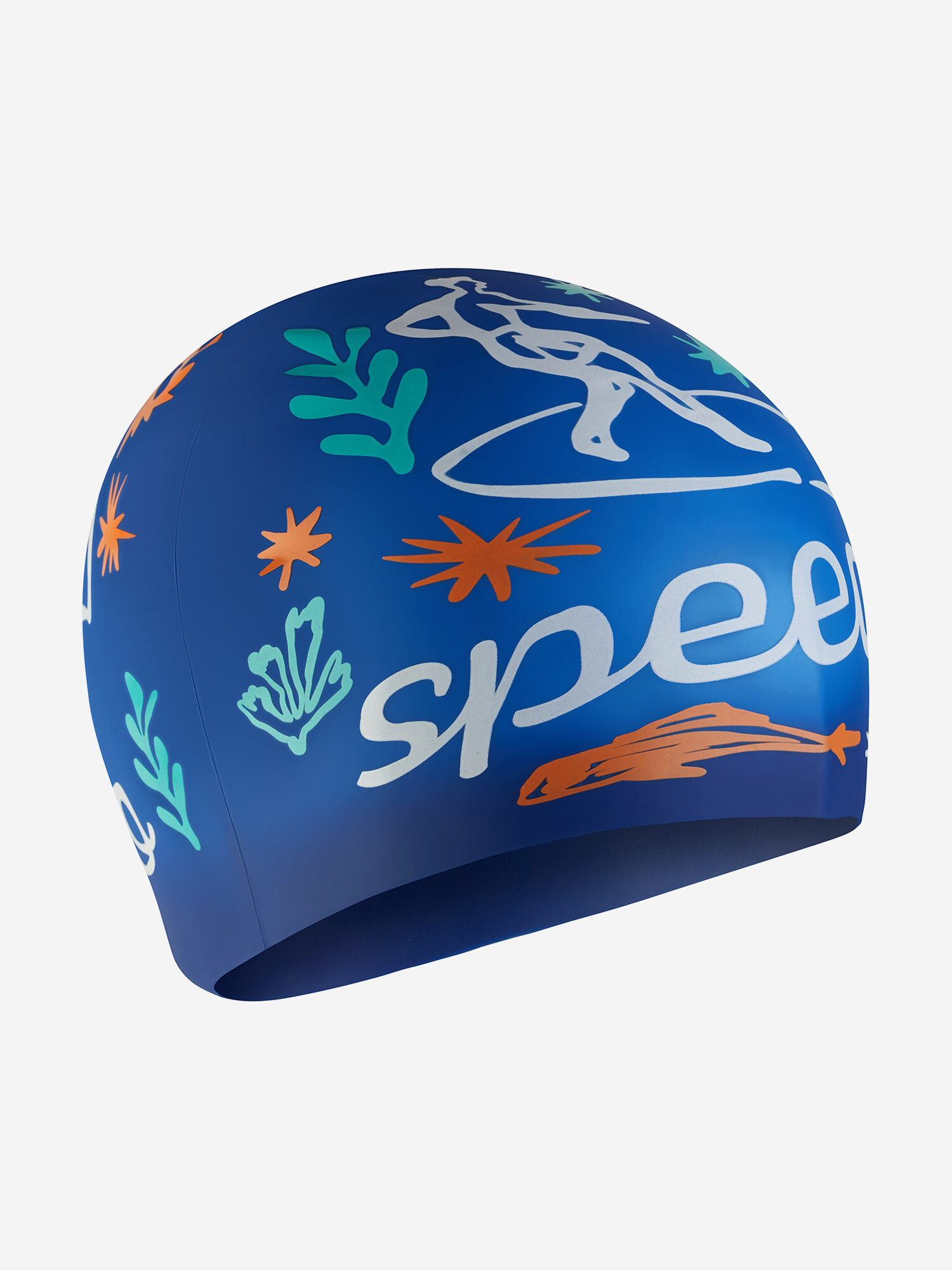 Шапочка для плавания детская Speedo Голубой; RUS: 53-58, Ориг: One Size