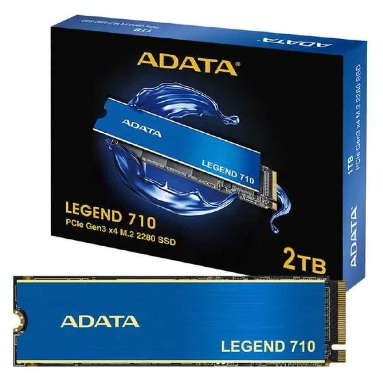 Твердотельный накопитель A-Data Legend 710 2048ГБ, M.2 2280, PCI-E 3.0 x4, M.2 ALEG-710-2TCS - фото №10