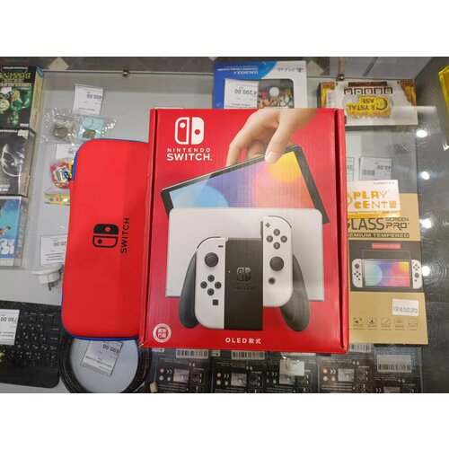 Игровая консоль Nintendo Switch Oled FIFA 18 кейс защитное стекло 3699000₽