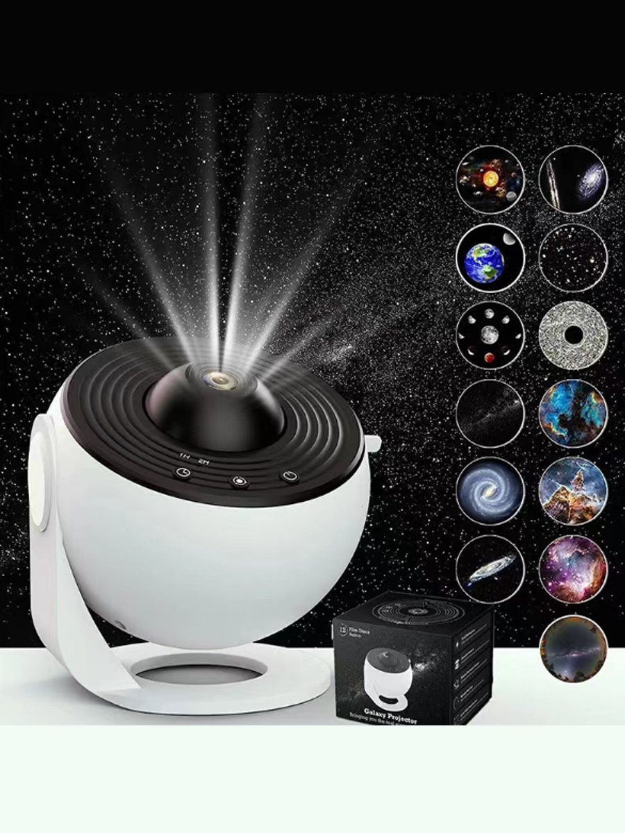 фото Ночник-проектор планет звездного неба с таймером 12 режимов проекции