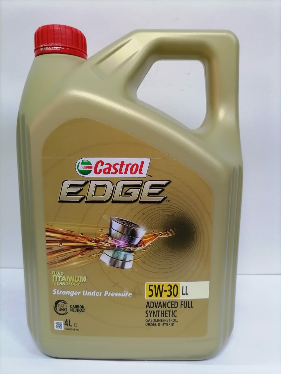 Масло моторное Castrol EDGE LL 5W-30 cинтетическое, 4 л, артикул 15669А