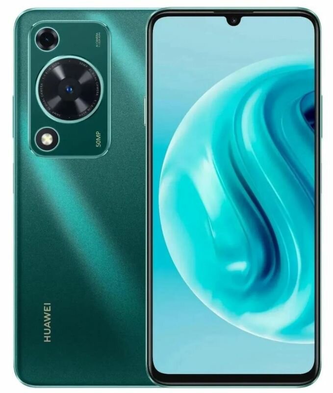 Смартфон HUAWEI NOVA Y72 8/128GB, зеленый