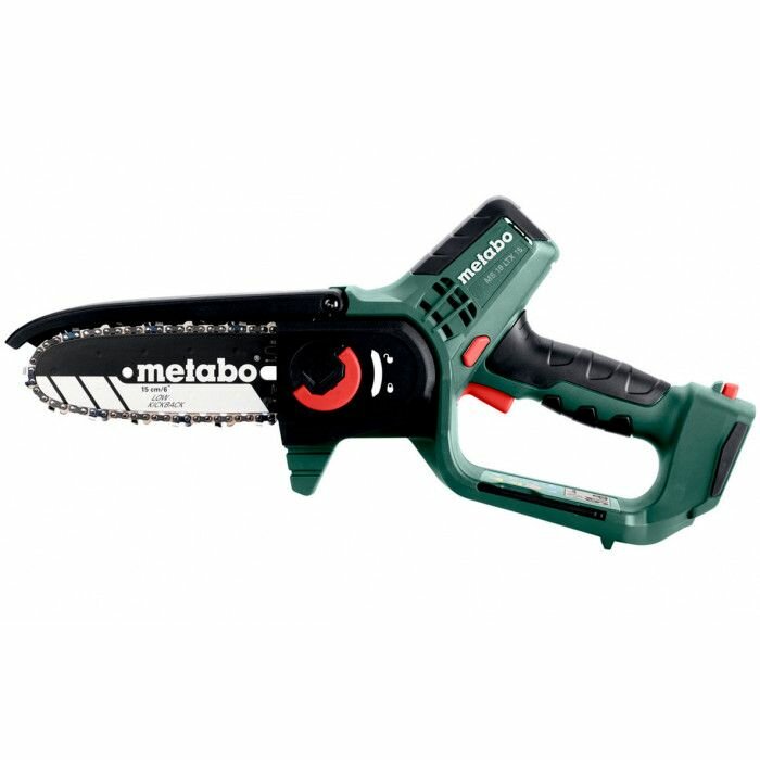 фото Аккумуляторная цепная пила Metabo MS 18 LTX 15 600856840, с кейсом, без акб