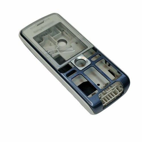 Корпус для Sony Ericsson K310/K320 (Цвет: серый/голубой) protective hard shell bag carrying case for durgod 87 104 key k320 k310 keyboard storage box