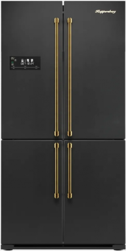 Холодильник Kuppersberg NMFV 18591 B Bronze, черный/бронза