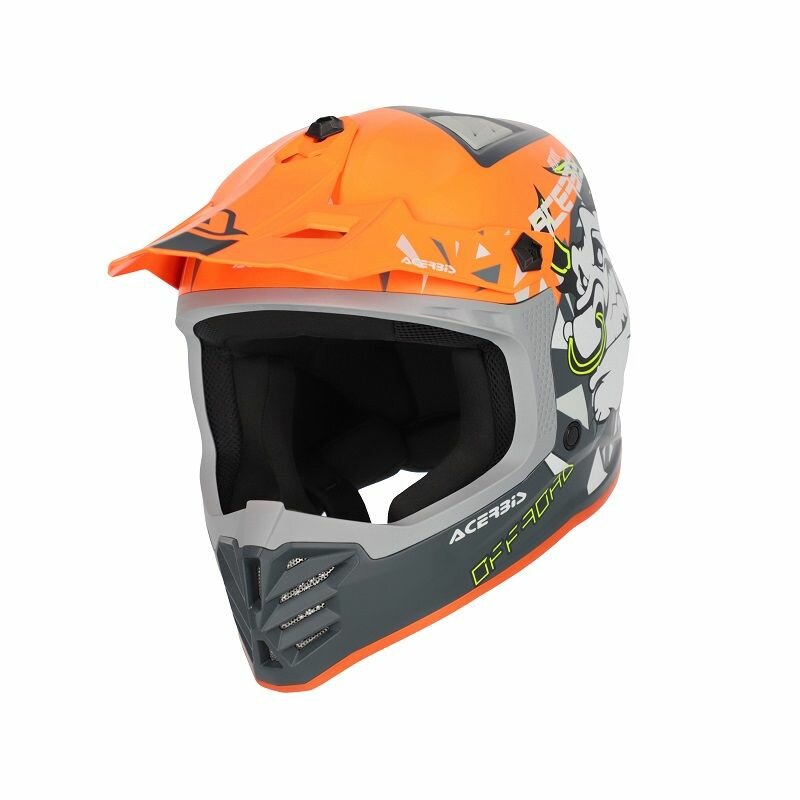 Шлем детский Acerbis PROFILE JUNIOR Orange/Grey XL (53-54)