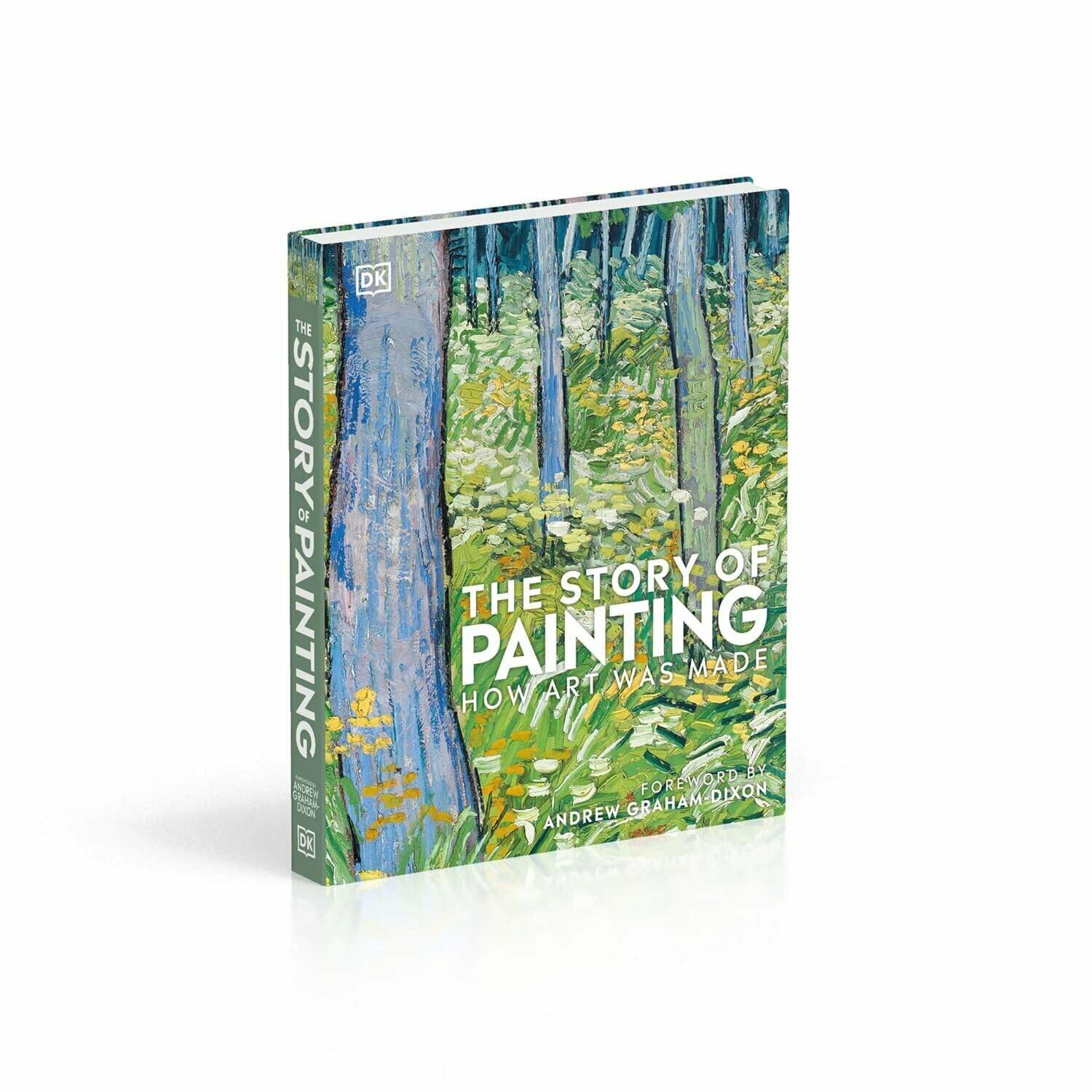 "The Story of Painting How Art Was Made" мелованная - фото №13