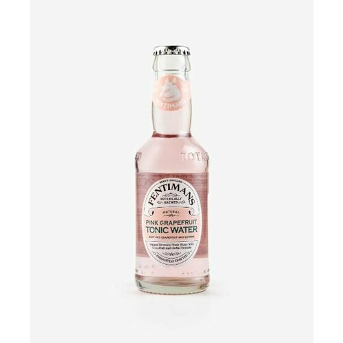 Напиток тоник Fentimans Pink Grapefruit Tonic / Фентиманс Розовый грейпфрут, 200 мл х 4