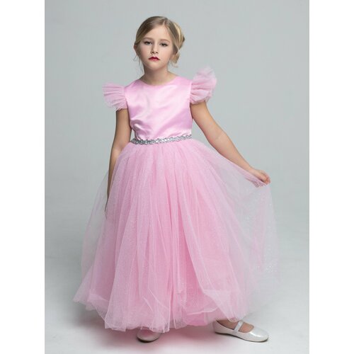фото Платье milady, размер 28, розовый