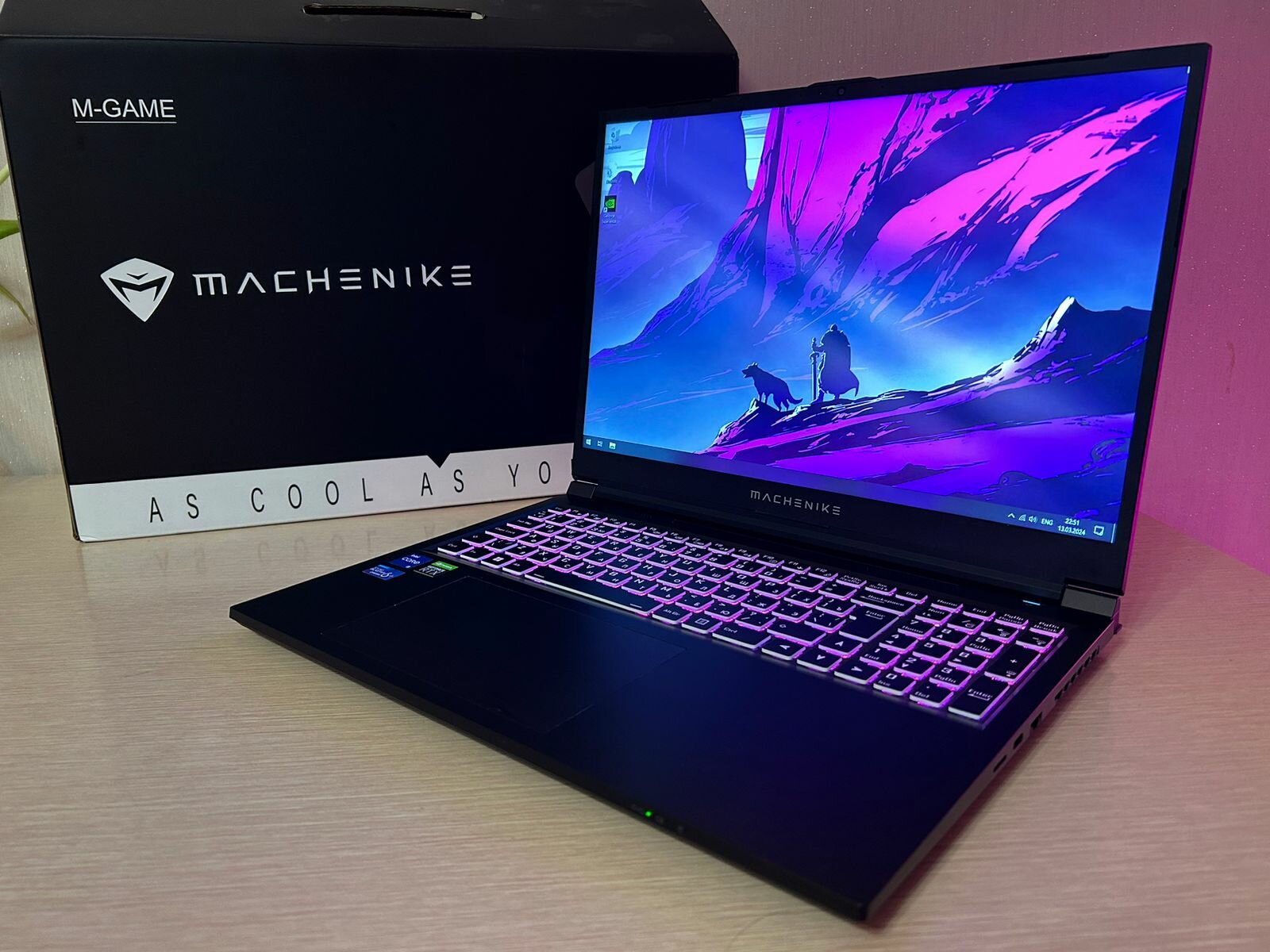 Шикарный игровой ноутбук Machenike S16