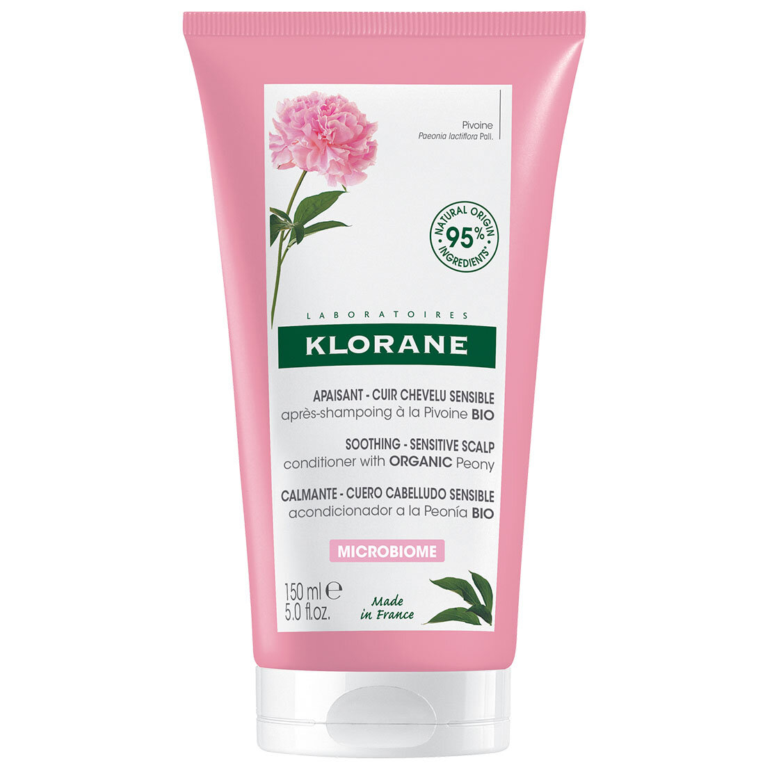 KLORANE Кондиционер-гель для волос с органическим экстрактом пиона 150 мл