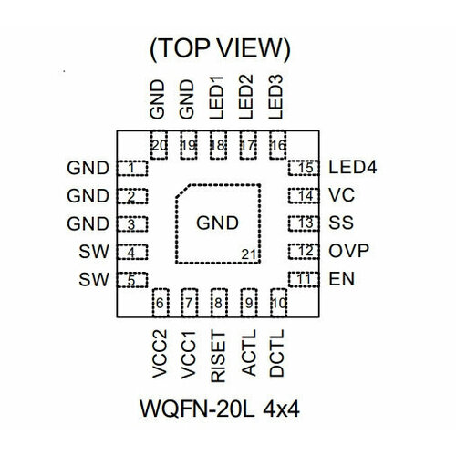 Микросхема RT8560AGQW DU= DU =