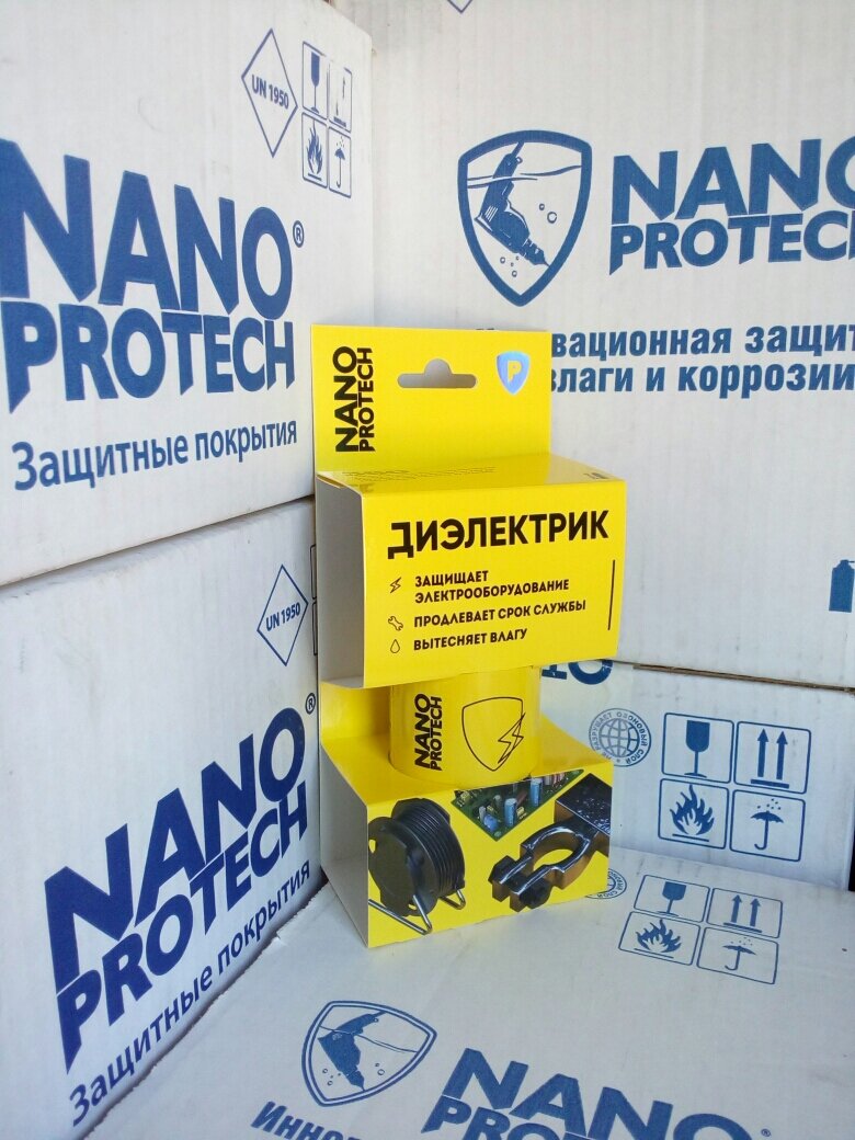 фото Смазка для защиты электрооборудования Nanoprotech 210 мл (Диэлектрик)