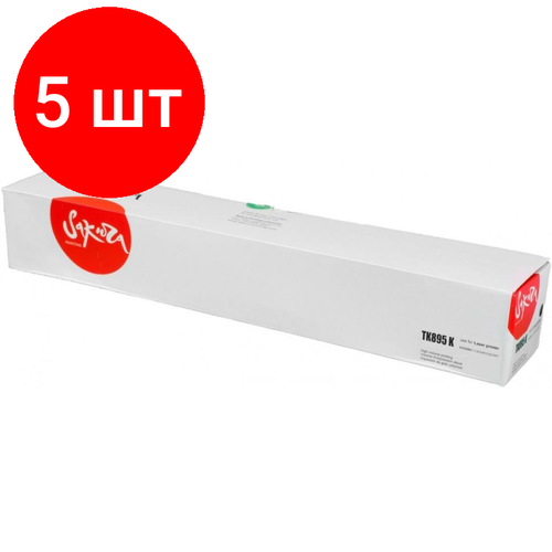 товар 25047 fs 1000050131 Комплект 5 штук, Картридж лазерный SAKURA TK-895K чер. для Kyocera Mita FS-C8020MFP/8025MFP