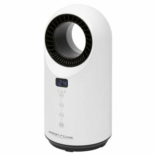 Clatronic ProfiCare PC-HL 3086 - Fan electric space heater - Ceramic - 12 h - Indoor - Desk - Floor - Table - Black - White