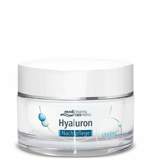 MEDIPHARMA COSMETICS Крем для лица ночной легкий Hyaluron Nachtpflege Legere