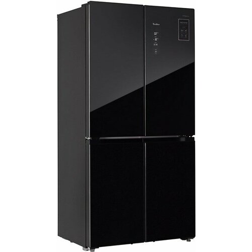 многокамерный холодильник tesler rcd 545i black glass Холодильник TESLER RCD-545I BLACK GLASS