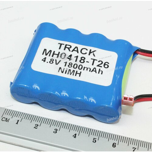 Аккумулятор TRACK MH0418-T26 (разъем JST, 4*AA) 4,8 V, 1800 mAh, NiMH (для детских игрушек)