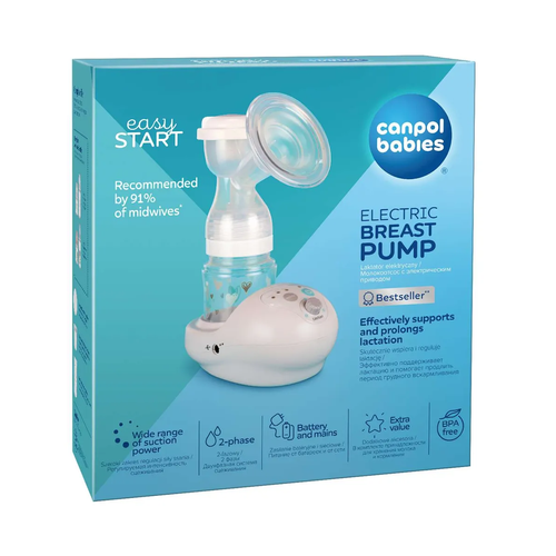 Молокоотсос Canpol Babies электрический 12/215 молокоотсос canpol babies easy start электрический