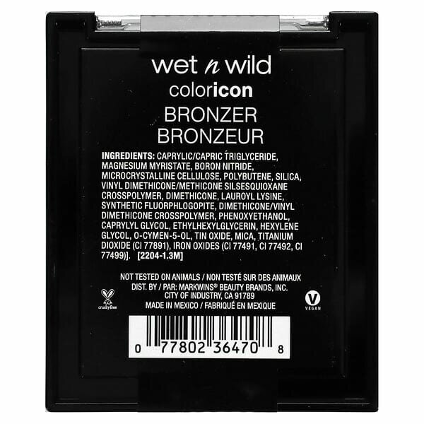 Wet n Wild Color Icon Bronzer Товар Бронзирующая пудра для лица ticket to brazil, 11 gr Markwins Beauty Products CN - фото №18