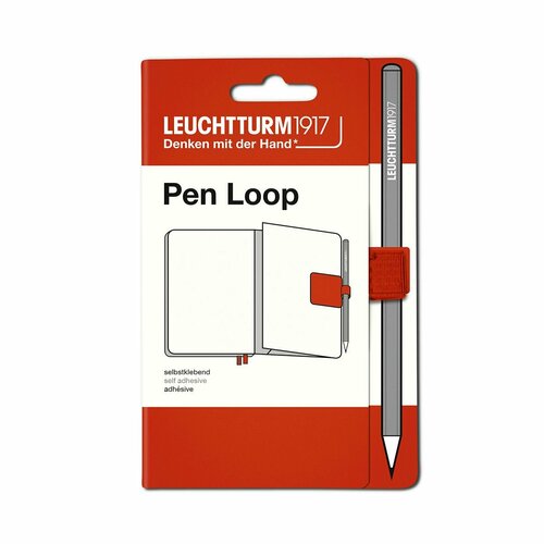 Петля самоклеящаяся Pen Loop для ручек на блокноты Leuchtturm1917 цвет Рыжий лис держатель для ручки leuchtturm1917 pen loop восходящее солнце