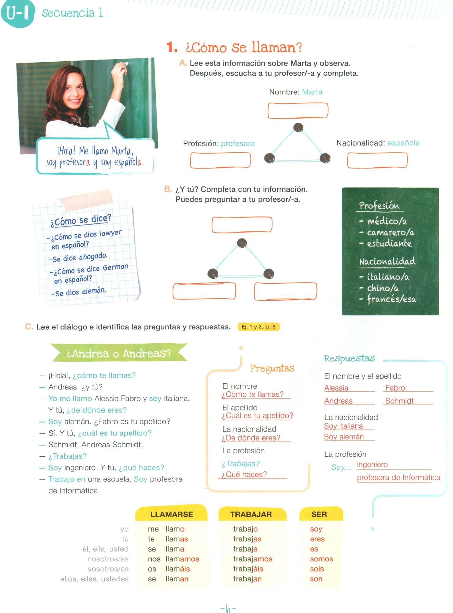 Experiencias 1-3. A1. Libro del profesor - фото №6